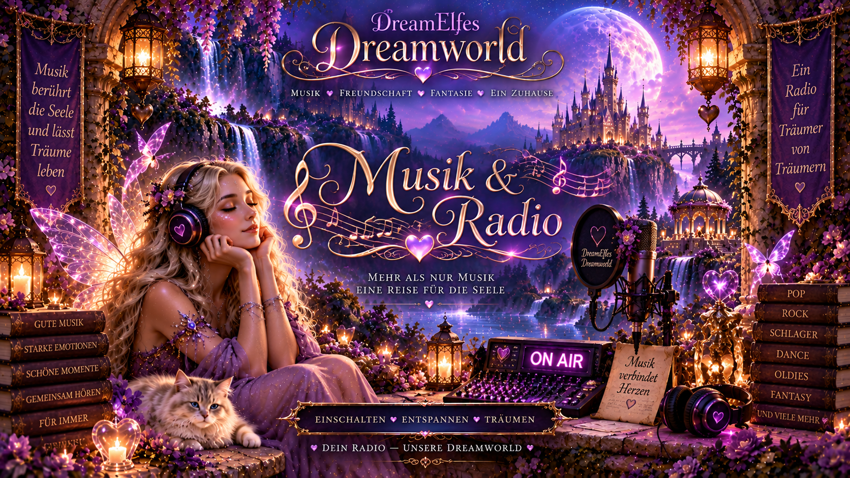 Musik und Radio in DreamElfes Dreamworld
